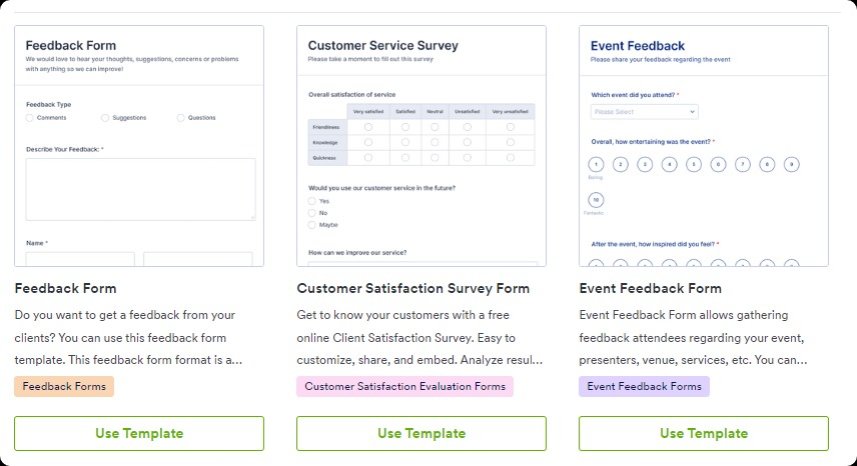 best free online survey makers.