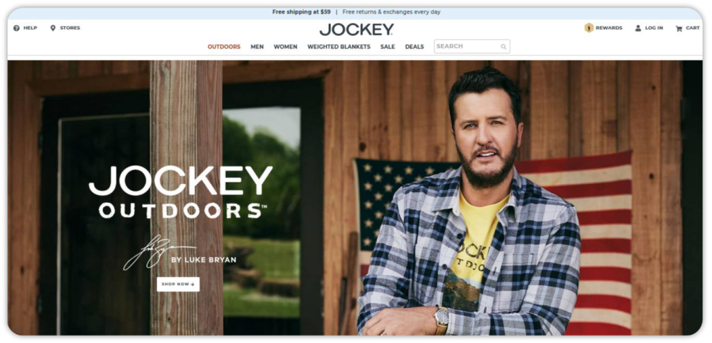 Jockey Outdoors.