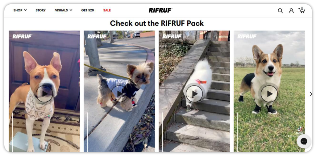 Rifruf pack.