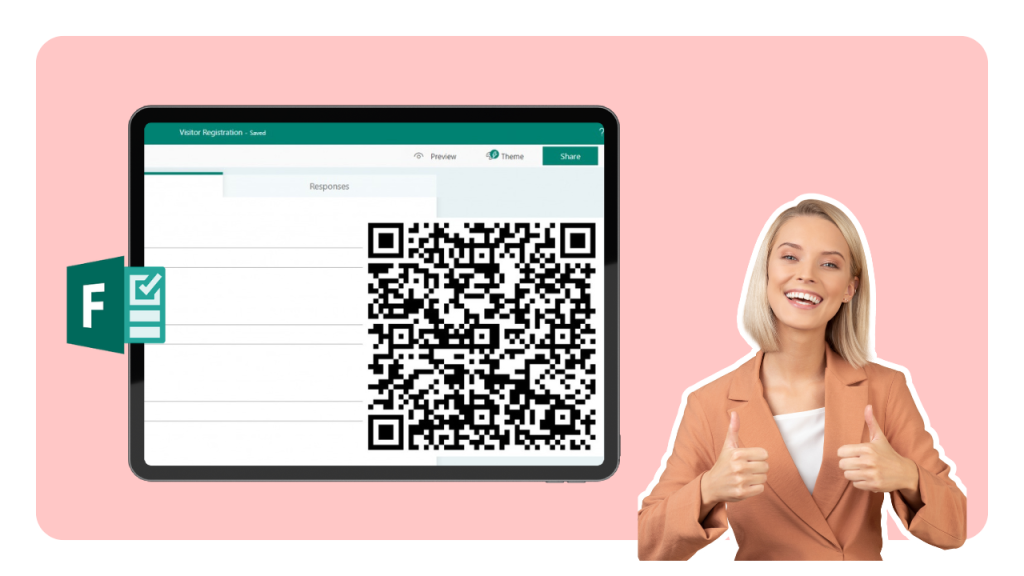 Microsoft Forms QR Codes.