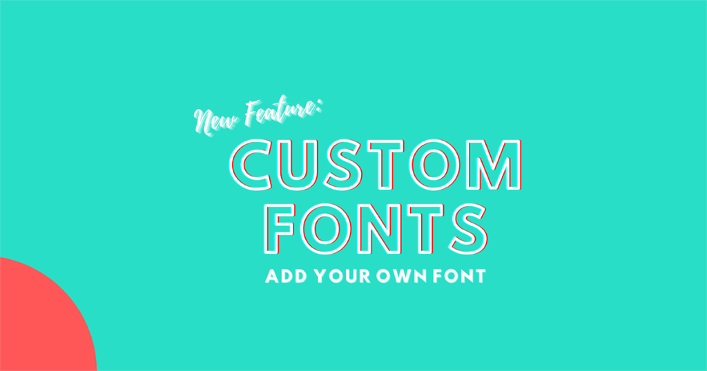 custom fonts in involve.me.