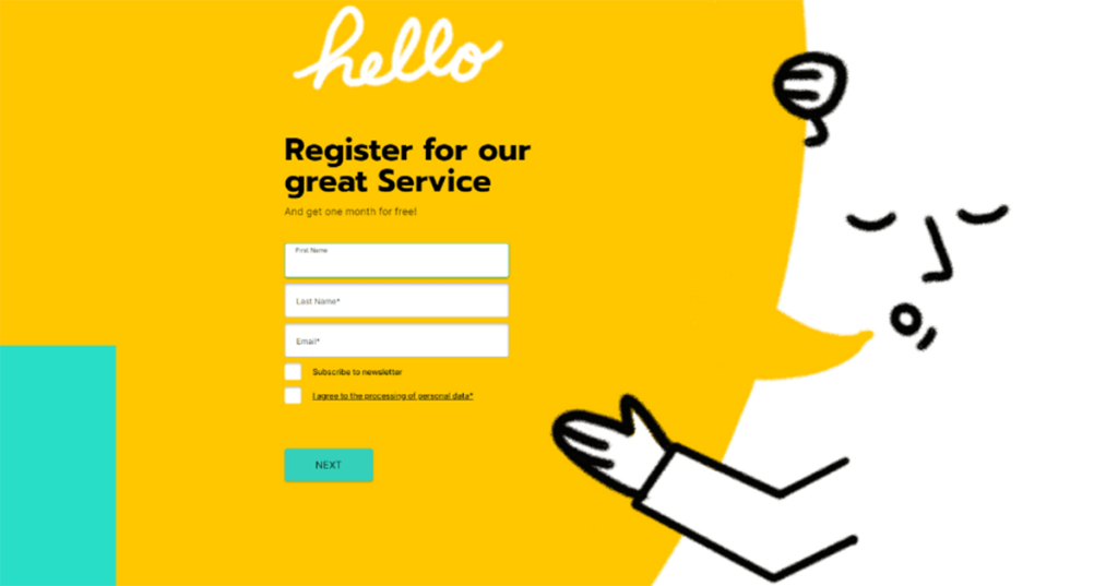 Free Registration Form Templates.