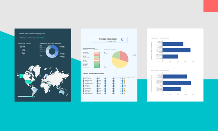 Google Sheets Templates For involve.me online spreadsheet integrations.