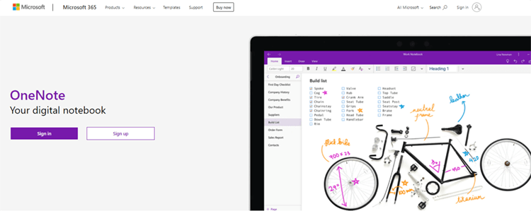 OneNote.