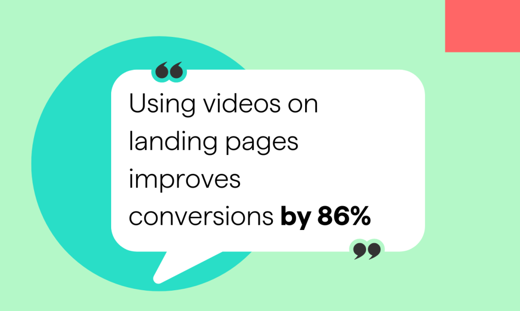 landing page statistics.