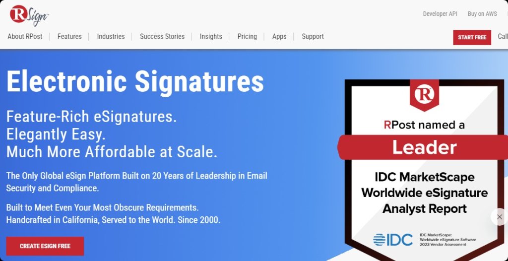 Best DocuSign Alternative.