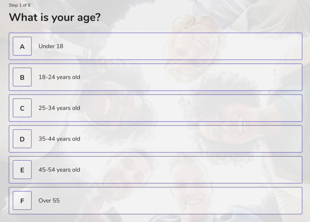 demographic question.