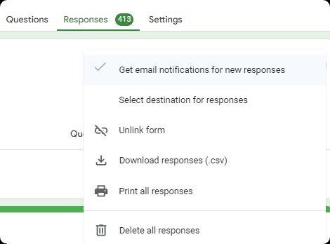 How to See Responses on Google Forms.