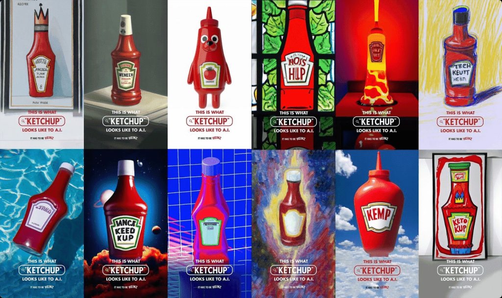 henz ketchup.