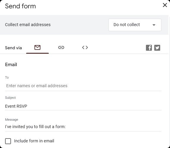 How to Share a Google Form.