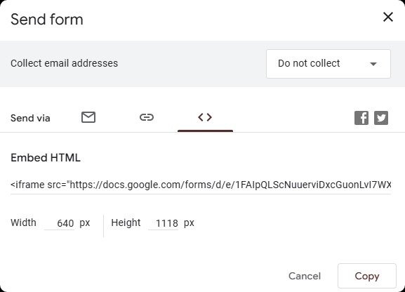 How to Share a Google Form.