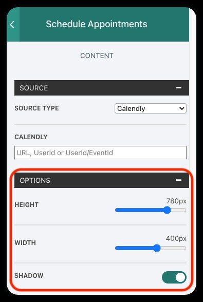 product finder customization.