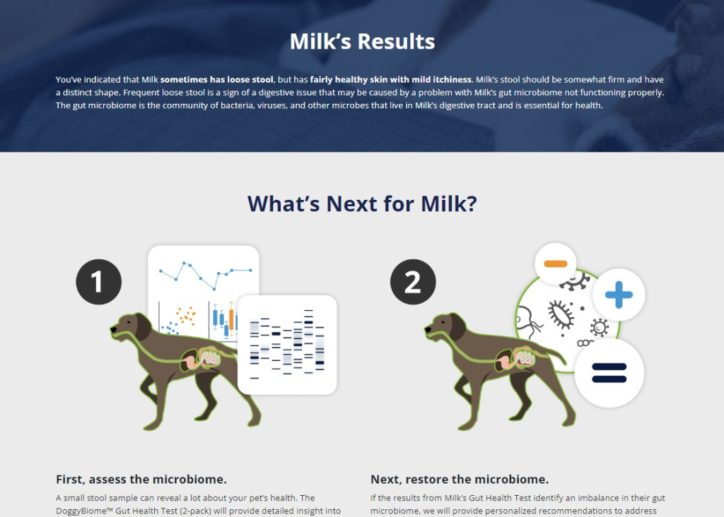 Animal Biome  product quiz.