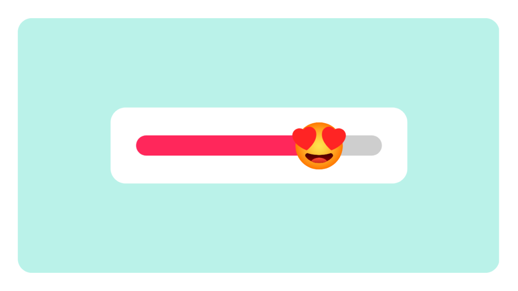 like slider Instagram.