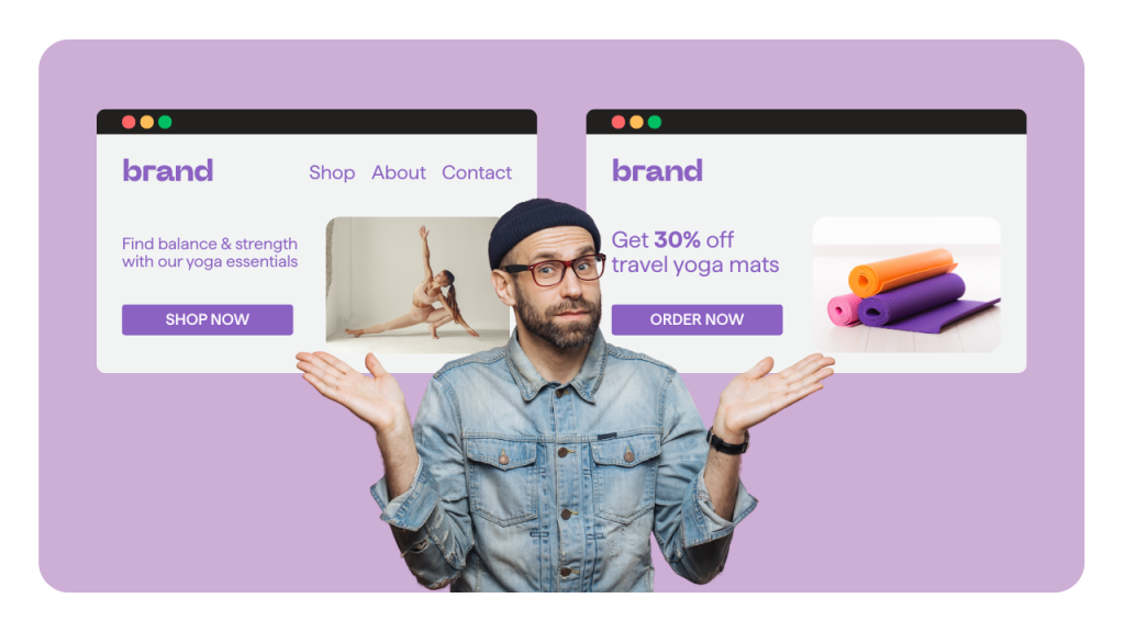 Landing Pages vs Homepages vs Websites.