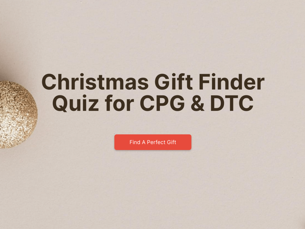 gift finder quiz.