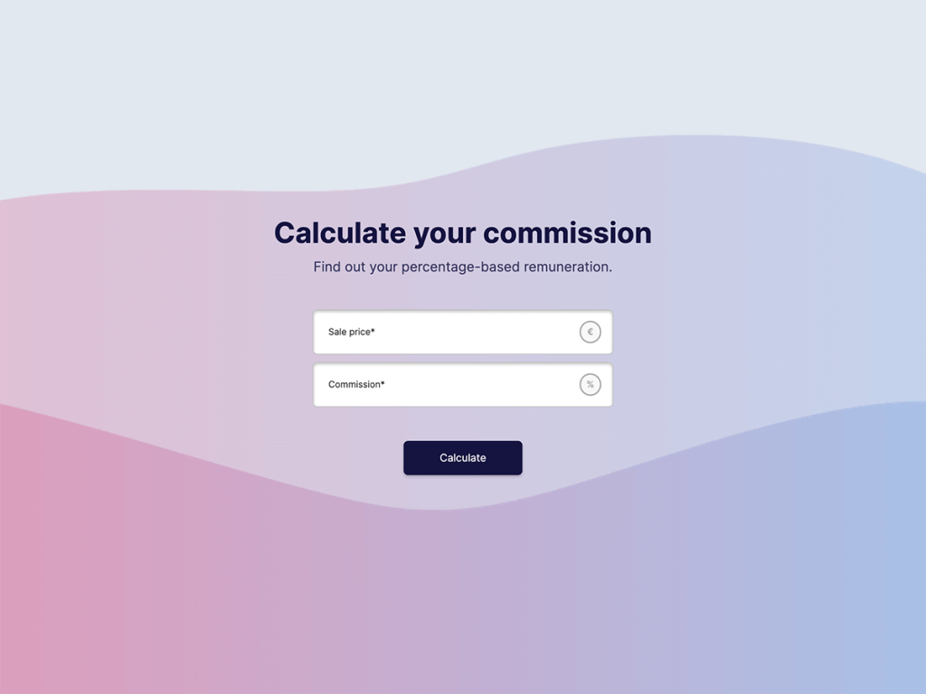 commission calculator.