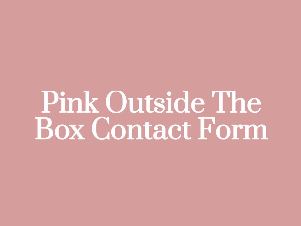 contact form.